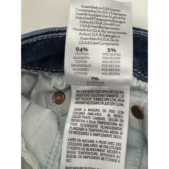 Mother High Waisted Looker Jeans Teaming Up Women 30 Stretch Cotton 5-Pockets - Picture 9 of 14